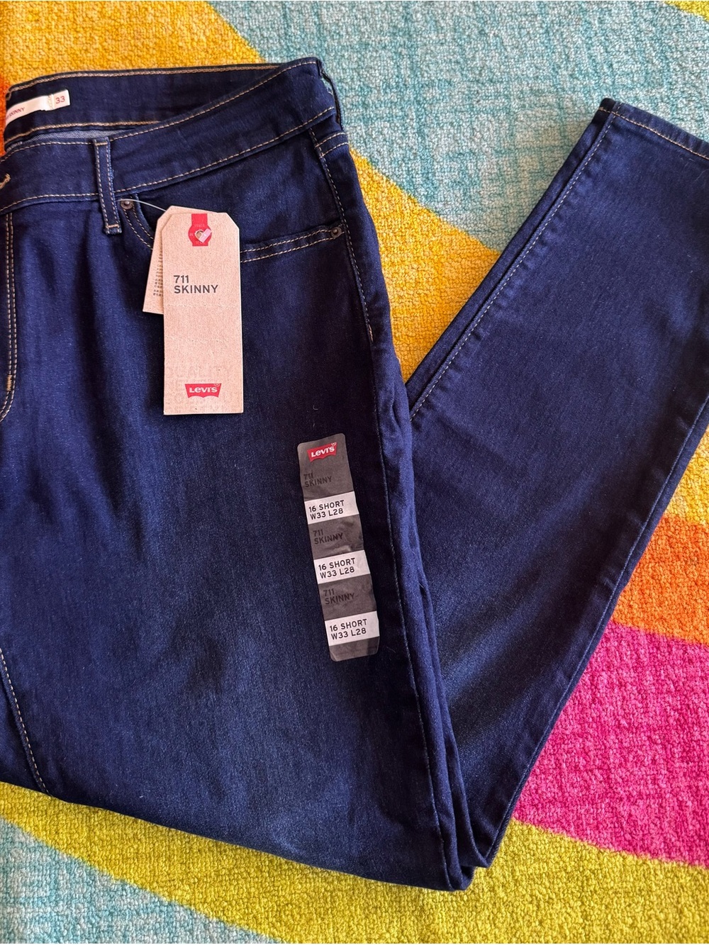 Levi's Women's Skinny Jeans - Dark Indigo Blue